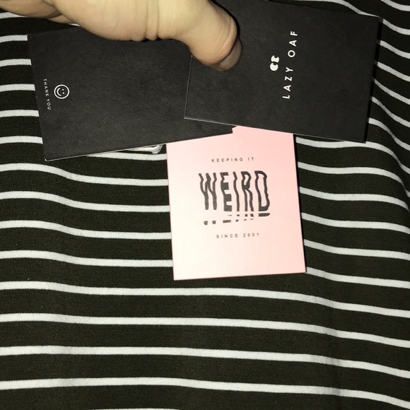 nwt lazy oaf graphic stripe L/s - Picture 7 of 8
